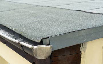repair or replace Powfoot flat roofing?